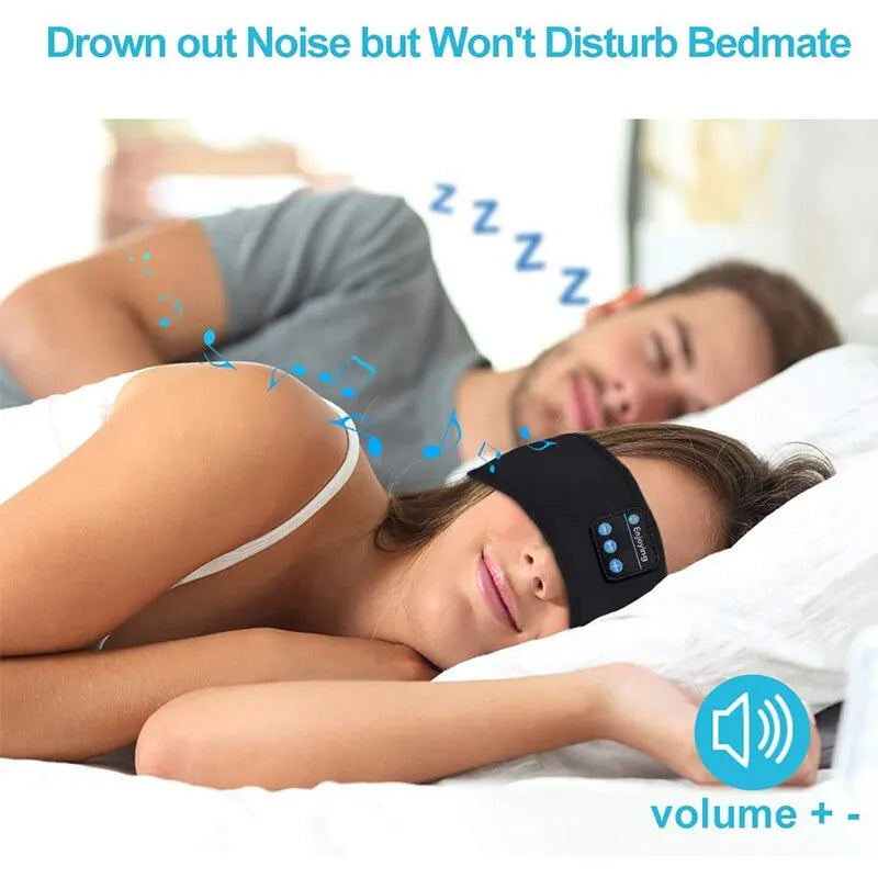 Bluetooth Headband Earphones with Active Noise Cancellation