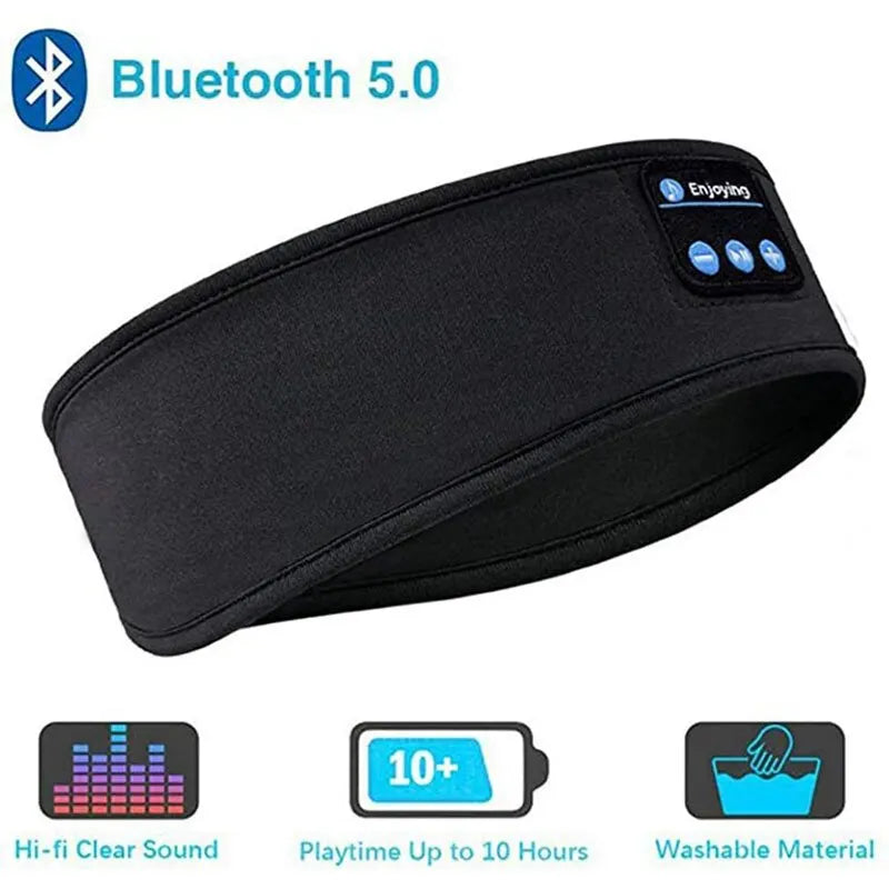Bluetooth Headband Earphones with Active Noise Cancellation