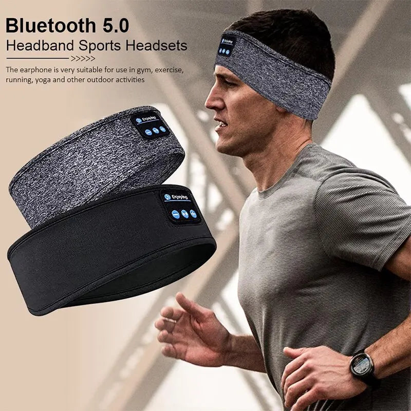 Bluetooth Headband Earphones with Active Noise Cancellation
