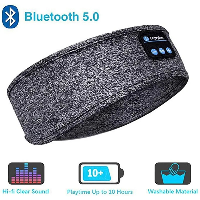 Bluetooth Headband Earphones with Active Noise Cancellation