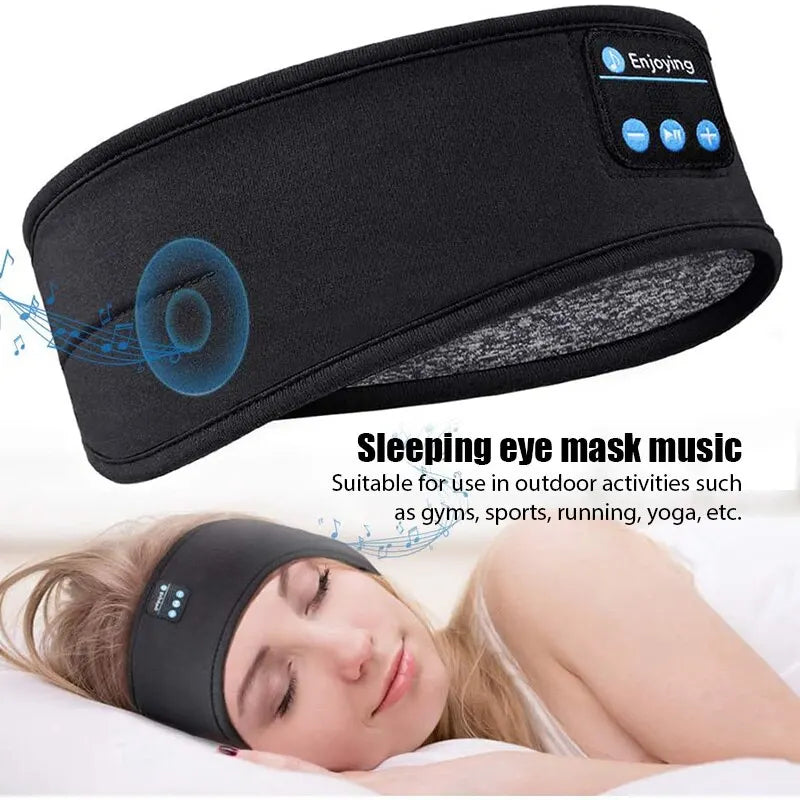 Bluetooth Headband Earphones with Active Noise Cancellation